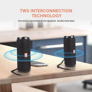 Planet Gates Column Portable Bluetooth Speaker Wireless Speakers Bass Stereo TWS Loudspeaker Subwoofer Computer/Outdoor Speaker Waterproof