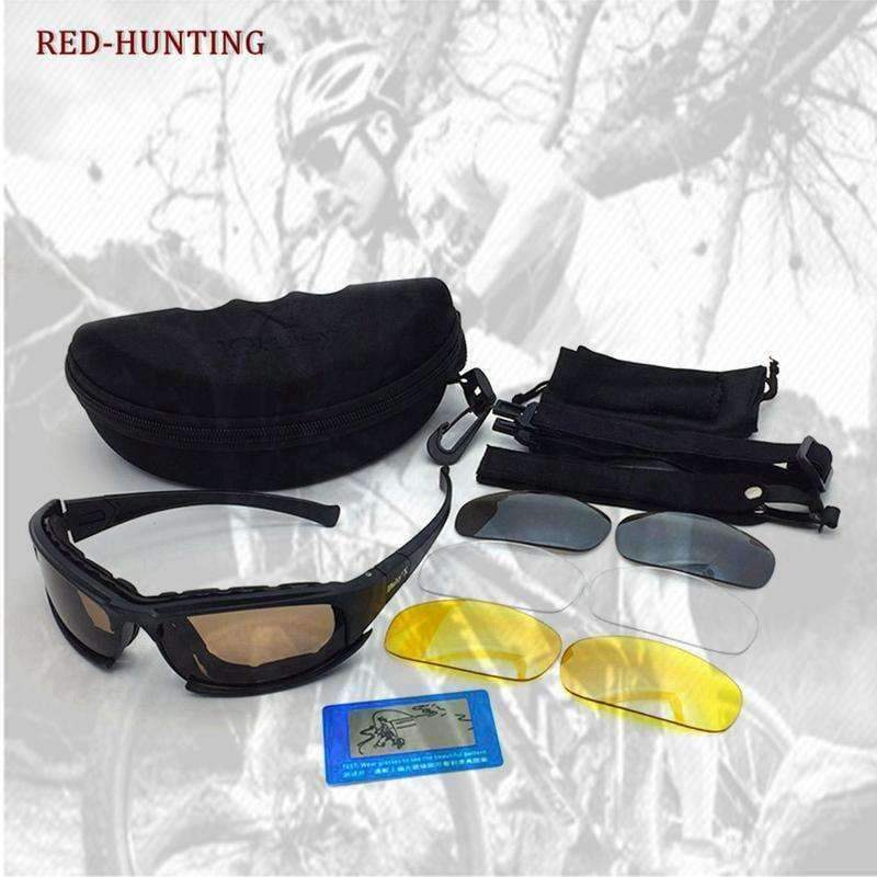 Planet Gates Combat Men Tactical DAISY X7 Sun glasses Lens Kit War Game Hunting Glasses Outdoor Eyewear