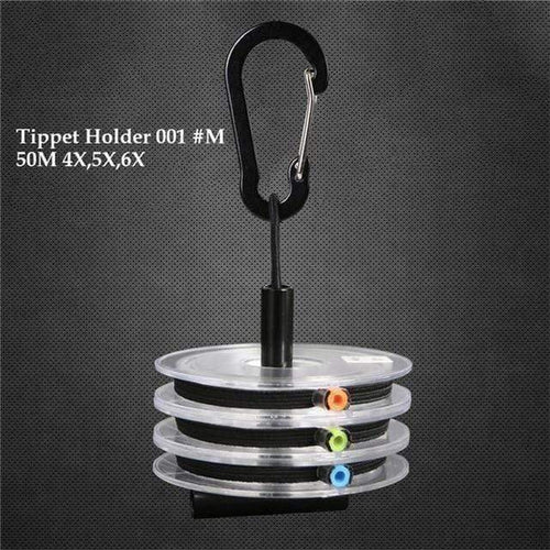 Planet Gates Combo 1 Tippet Line (2x,3x,4x,5x,6x,7x) Clear Fly Fishing Tippet Line with Tippet Holder & Spool Tender