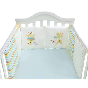 Planet Gates Comfortable Baby Bed Bumper Cartoon Bumpers For Baby Bed Crib Cotton Infant Bumper 6pcs/Set Bedding set