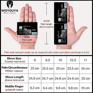 Planet Gates Comfortable Keep warm gloves male winter,Water ripple design sheepskin men's gloves,black men's leather gloves-8001Y