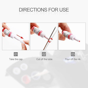 Planet Gates Complete Tattoo Machine Kit Professional Rotary Pen Set Tattoo Cartridge Needles For Permanent Makeup Eyebrow Tattoo Body