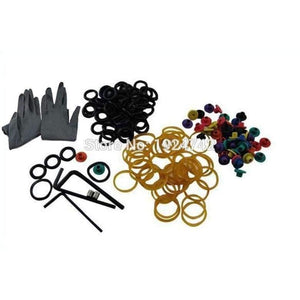 Planet Gates Complete Tattoo Machine Kit Set 2 Coils Guns Needles Tip Power Tatoo Beginner Grips Kits Permanent Makeup PTK-913-C3