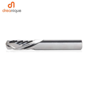 Planet Gates Compression milling cutter woodwork UP &amp; DOWN Cut Two Flutes Spiral Carbide Milling Tool CNC Router Wood End Mill Cutter Bits