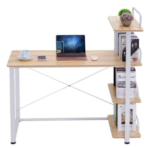 Planet Gates Computer Desk Chipboard Office PC Table Storage Bookcase Shelf Office Furniture Dropshipping