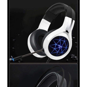 Planet Gates Computer Stereo Gaming Headphones Best Casque Deep Bass Game Earphone Headset with Mic LED Light for PC Gamer