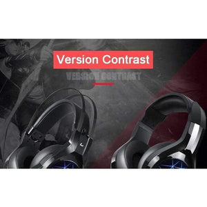 Planet Gates Computer Stereo Gaming Headphones Best Casque Deep Bass Game Earphone Headset with Mic LED Light for PC Gamer