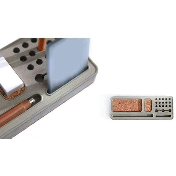 Planet Gates Concrete Stationery Set Cement Desk Set School Supplies Desk Accessories Office Desk Organizer Stationery Set