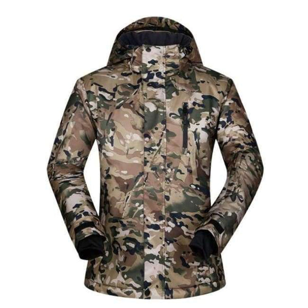 Men Ski Jacket Winter New Outdoor High Quality Windproof Waterproof Thicken Warm Snow Snowboard Ski Jacket Brands Hooded - Cong Lin Mi Cai /