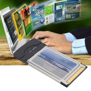 Connect N Pro Draft 802.11n 2.4GHz 300Mbps PCMCIA WiFi Adapter Wireless Cardbus Adapter for SMC Windows XP/Vista (Grey Other)