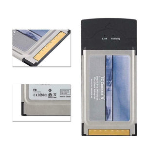 Connect N Pro Draft 802.11n 2.4GHz 300Mbps PCMCIA WiFi Adapter Wireless Cardbus Adapter for SMC Windows XP/Vista (Grey Other)