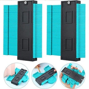 Planet Gates Contour Duplication Gauge Carpenter Tool Measuring Radiant Ruler Contour Meter Marking Tile Cuts Tiling Laminate Tools