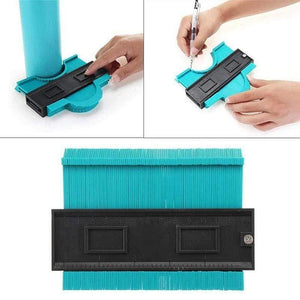 Planet Gates Contour Duplication Gauge Carpenter Tool Measuring Radiant Ruler Contour Meter Marking Tile Cuts Tiling Laminate Tools