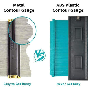 Planet Gates Contour Duplication Gauge Carpenter Tool Measuring Radiant Ruler Contour Meter Marking Tile Cuts Tiling Laminate Tools