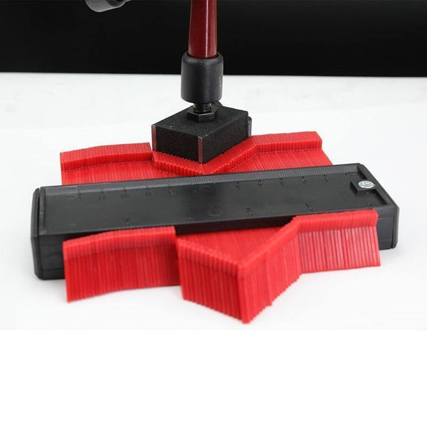 Contour Gauge Angle Meter Ruler Measurment Contour Duplication Gauge Carpenter Tool Templates For Wood Contour Shape Measuring