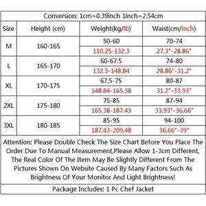 Planet Gates Cook Clothes Men Solid Single Breasted High Quality Kitchen Chef Uniforms Short-sleeved Restaurant Bakery Waiter Tops Shirt