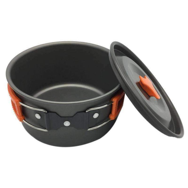 Planet Gates Cookware set Outdoor camping tableware cooking set travel tableware Cutlery Utensils For hiking picnic Fishing