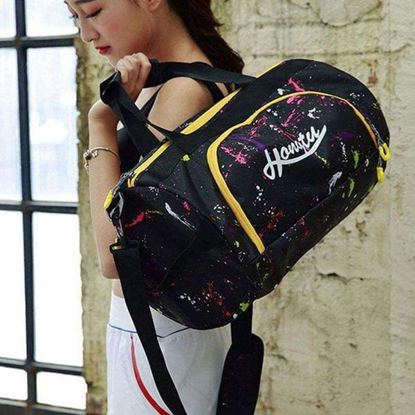 Planet Gates Cool black Nylon Swimming Bag Combo Dry Wet Handbag  Mixed Color Children Beach Swimsuit Storage Bag Starry Sports Bag XA746WD