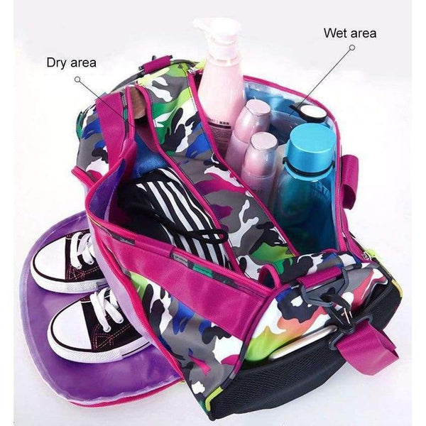 Planet Gates Cool black Nylon Swimming Bag Combo Dry Wet Handbag  Mixed Color Children Beach Swimsuit Storage Bag Starry Sports Bag XA746WD