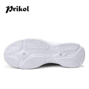 Planet Gates Cool Men Sport Shoes Breathable Hombre Tennis Footwear Zapato Mesh Knitted Lace Up Men Sneaker Shoes