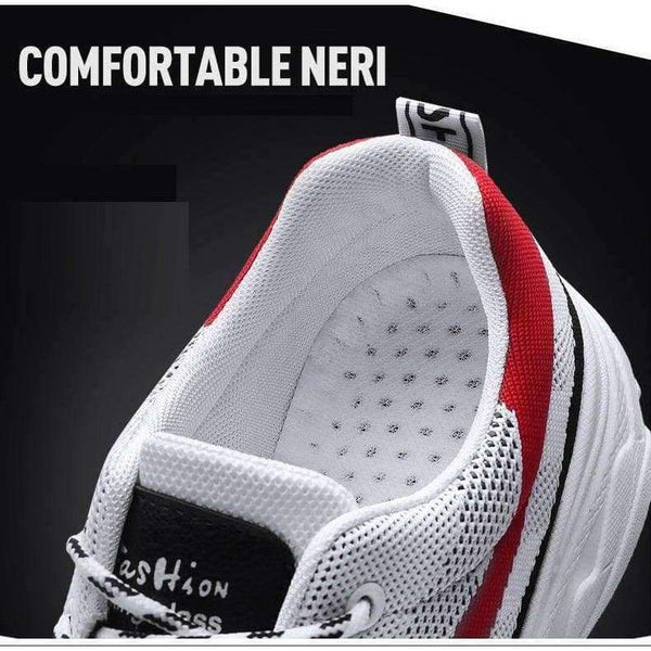 Planet Gates Cool Men Sport Shoes Breathable Hombre Tennis Footwear Zapato Mesh Knitted Lace Up Men Sneaker Shoes