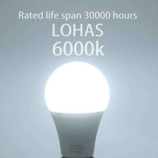 Planet Gates Cool White 6000K / 23W B22 LED A65 B22 Bayonet Bulbs(200W Equivalent)23W LED Lights Warm White 2700K Super Bright 2500Lm Energy Saving Light Bulbs -4PACK