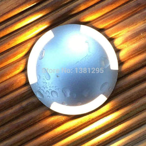 Planet Gates Cool White 6000K / Q1 With Embed Part Low Voltage LED Deck Light 12V 24V IP67 3W Waterproof Underground Buried Lamp laminate flooring Outdoor Garden Ground Lights LED