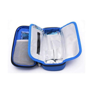 Planet Gates Cooler bag Black Portable Diabetic Insulin Ice Pack Cooler Bags Protector Case Injector Functional Bags Bolsa Termica Degree Centigrade Display