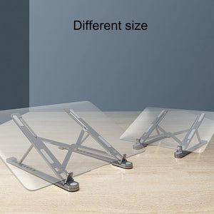 Planet Gates Cooling Rack Folding Adjustable Angle Aluminum Alloy Desktop Portable Holder Office Universal Non Slip Laptop Stand