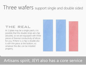 Planet Gates CoolSwift PCIE3.0 NVME Adapter x16 PCI-E Full Speed M.2 2280 aluminum sheet Thermal conductivity silicon wafer cooling