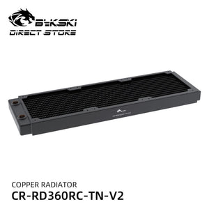 Planet Gates Copper Radiator 30MM Thickness 120/240/360mm 14 Waterway Thin Cooler Watercoler Heatsink CR-RD120/240/360RC-TN-V2