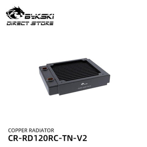 Planet Gates Copper Radiator 30MM Thickness 120/240/360mm 14 Waterway Thin Cooler Watercoler Heatsink CR-RD120/240/360RC-TN-V2