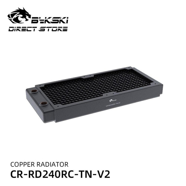 Planet Gates Copper Radiator 30MM Thickness 120/240/360mm 14 Waterway Thin Cooler Watercoler Heatsink CR-RD120/240/360RC-TN-V2