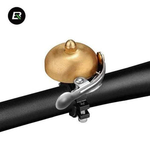 Planet Gates Copper2 Stainless Steel Bicycle Bell Big Sound Bike Handlebar Ring Classical Cycling Horn MTB Bicycle Alarm Bell Bike Accessory
