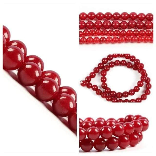 Planet Gates coral stone / 10mm 35pcs 6 8 10mm Natural Stone Beads for jewelry making Diy Bracelet Lapis lazuli Tiger Eye Howlite Beads Round loose Beads Wholesale