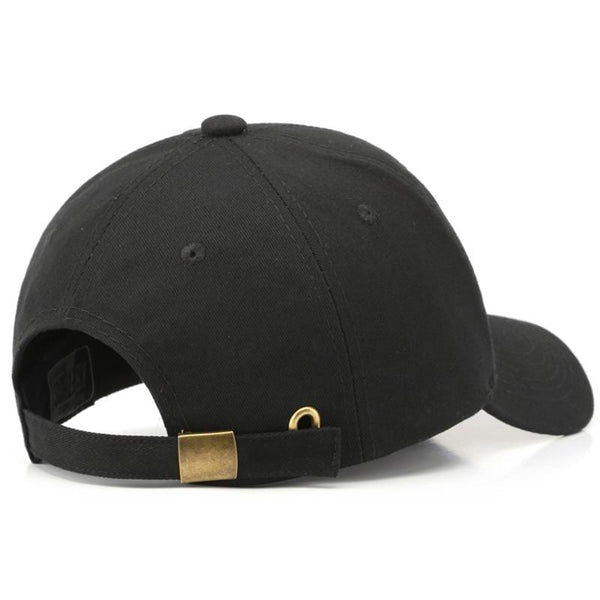 Planet Gates Cotton Baseball Cap for Men and Women Simple Solid Color Hat