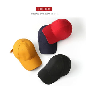 Planet Gates Cotton Baseball Cap for Men and Women Simple Solid Color Hat