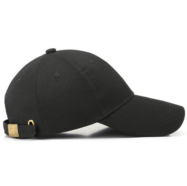 Planet Gates Cotton Baseball Cap for Men and Women Simple Solid Color Hat