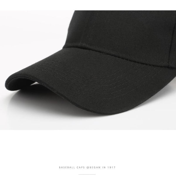 Planet Gates Cotton Baseball Cap for Men and Women Simple Solid Color Hat