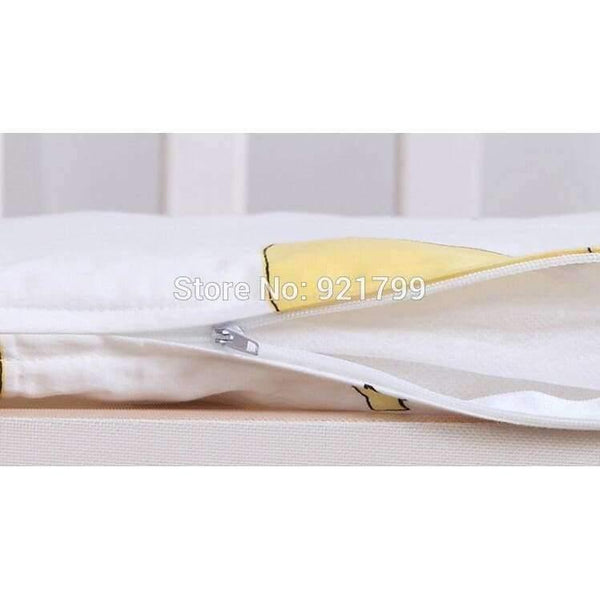 Planet Gates Cotton Cartoon Soft Baby Bedding Sets Gray Elephant  Baby Crib bumper Include Pillow/ Bumpers/ Sheet/Quilt Cover Baby Bumpers