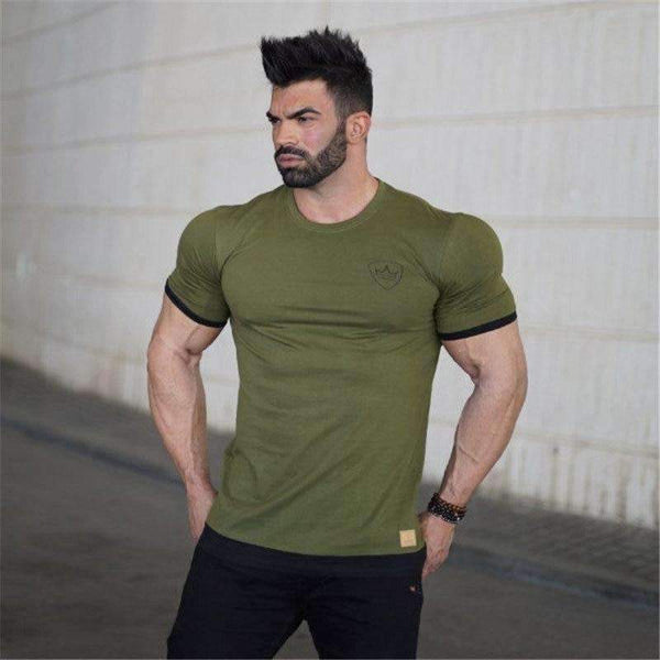 Planet Gates Cotton Short sleeve t shirt Fitness bodybuilding shirts Crossfitsmale Brand tee tops Fashion gyms t-shirt mens costume