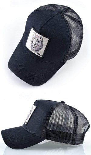 Planet Gates Cotton Snapback caps for men Embroidery wolf Baseball Cap Women's Breathable Mesh Trucker Bone rooster Hip Hop hats