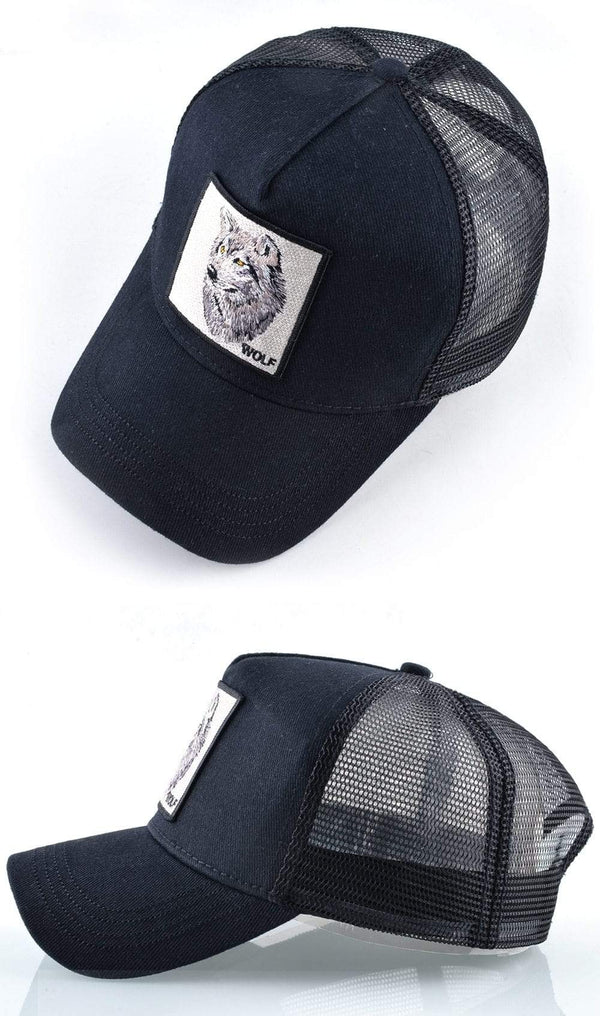 Planet Gates Cotton Snapback caps for men Embroidery wolf Baseball Cap Women's Breathable Mesh Trucker Bone rooster Hip Hop hats