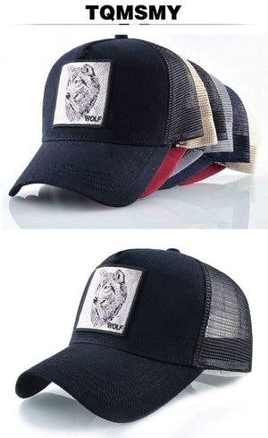 Planet Gates Cotton Snapback caps for men Embroidery wolf Baseball Cap Women's Breathable Mesh Trucker Bone rooster Hip Hop hats