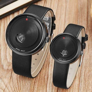 Planet Gates couple 2 watch black Watch Men Women Unique Couple Wrist Watches Lover Gift Clock Creative Dial Wristwatch Casual Male Female Quartz Clock