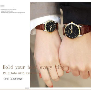 Planet Gates Couple watch 1 pair Luxury Brand Lover Watch Women Waterproof Couples Watches Female Wristwatches Quartz Men Stainless Steel Watch 1Pair