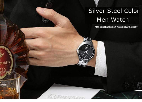 Planet Gates Couple Watches for Lovers Luminous Luxury Quartz Men and Women Lover Watch Fashion Calendar Dress Wristwatches