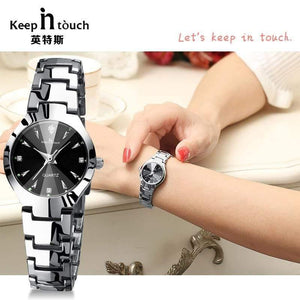 Planet Gates Couple Watches for Lovers Luminous Luxury Quartz Men and Women Lover Watch Fashion Calendar Dress Wristwatches