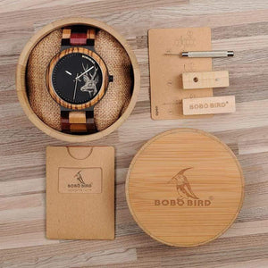 Planet Gates Couple Wooden Watches Men Women Quartz Lover's Wrist watch Ladies Elk Deer Quartz Wrist Watch gift erkek kol saati
