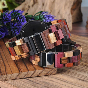 Planet Gates Couple Wooden Watches Men Women Quartz Lover's Wrist watch Ladies Elk Deer Quartz Wrist Watch gift erkek kol saati